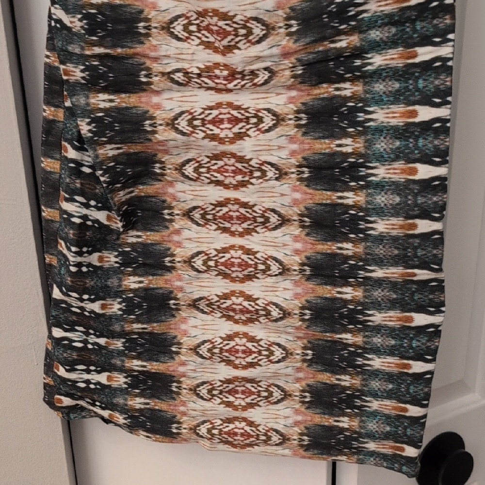 Nicole Miller Multicolor Patterned Mini Dress - image 2